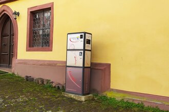 Akkuladestation - Stiftskirche Wertheim | © TOURISMUS REGION WERTHEIM GmbH