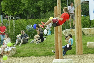 alla hopp! Bewegungs- und Begegnungsanlage und Bürgerpark in Hemsbach | © Stadt Hemsbach