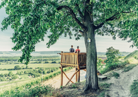 Aussichtskanzel am Zweifelberg | © Touristikgemeinschaft HeilbronnerLand e.V.