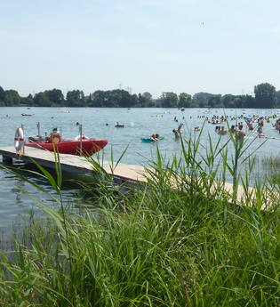 Badesee Blausee Altlußheim | © Landratsamt Rhein-Neckar-Kreis