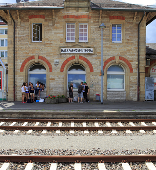Bahnhof Bad Mergentheim | © Peter Frischmuth/TLT