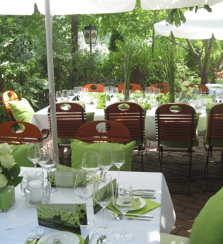 Besenwirtschaft Leiterwägele | Cleebronn | Terrasse | © Neckar-Zaber-Tourismus e. V.