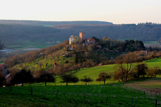Burg und Burgpark Gamburg bei Werbach | © Goswin v. Mallinckrodt