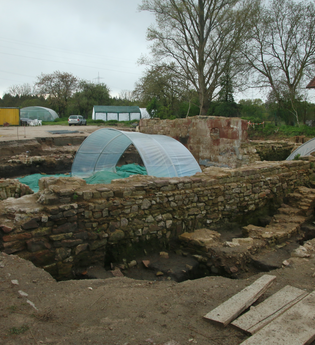 Burg und Schloss Wersau - Die Burg unter der Grasnarbe - Reilingen | © Landratsamt Rhein-Neckar-Kreis