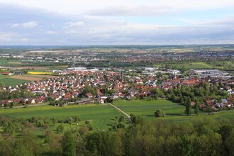 Blick von Charlottenberg, Pfedelbach, Hohenlohe | © Hohenloher Perlen