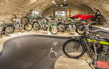 Blick in die Vorkriegs-NSU-Sammlung | © Deutsches Motorradmuseum Neckarsulm