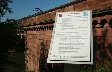 Eisenbahnbrücke Ladenburg | © Landratsamt Rhein-Neckar-Kreis