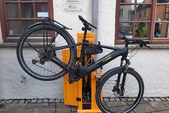 Fahrrad-Reparaturstation | © Liebliches Taubertal