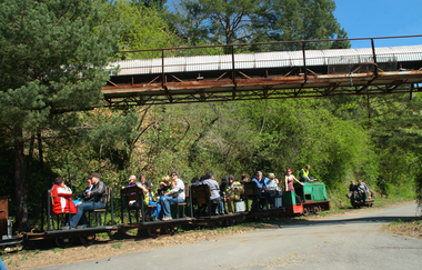 Feldbahn im Steinbruch Leferenz, Dossenheim | © Landratsamt Rhein-Neckar-Kreis