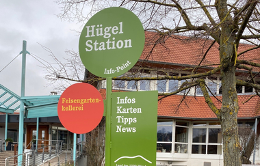 Hügelstation Infostele | © Kraichgau-Stromberg Tourismus e.V.