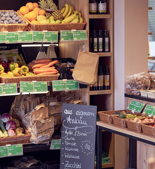 Regionale Produkte im Hofladen Frank | Weinsberg-Gellmersbach | HeilbronnerLand | © Hofladen Frank