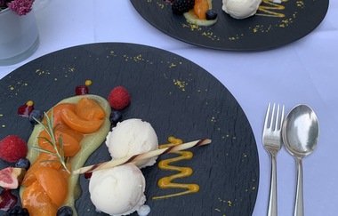 Dessert mit Eis des Gasthaus-Hotels Adler Brackenheim-Botenheim | © Neckar-Zaber-Tourismus e.V.