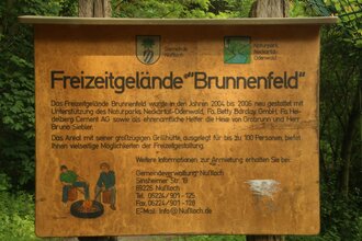 Grillhütte - Freizeitgelände Brunnenfeld, Nußloch | © Beate Otto