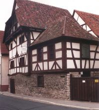 Heimatmuseum Untergrombach im Firstsäulenständerhaus | © Landkreis Karlsruhe