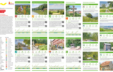 Eppingen zu Fuß, Wanderkarte, Seite 2 | © KST