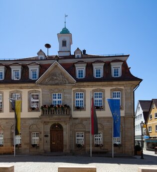 Historisches Rathaus, Marktplatz 1 | © Stadt Brackenheim | Claudia Fy