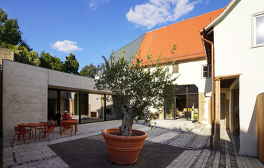 Hölderlinhaus in Lauffen am Neckar | Innenhof | © Neckar-Zaber-Tourismus e.V.