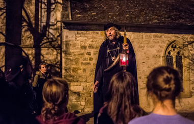 Die Rothenburger Nachtwächterführung | © Rothenburg Tourismus Service, Schöbel