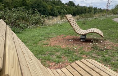 Hügelsofas in Gemmrigheim | © Gemeinde Gemmrigheim