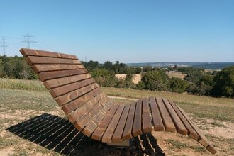 Hügel-Sofa bei Kraichtal-Oberacker | © Stadtverwaltung Kraichtal