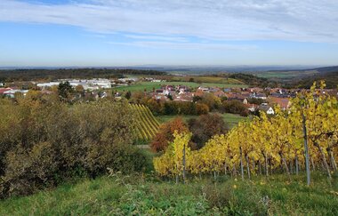Hügel-Sofa bei Sternenfels - Augenberg | © Gemeinde Sternenfels