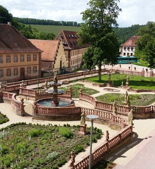 Kloster Bronnbach – Abteigarten | © Kloster Bronnbach