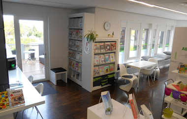 Medienwelt Neckarwestheim | Bücherei & RadServiceStation | HeilbronnerLand | © Medienwelt Neckarwestheim