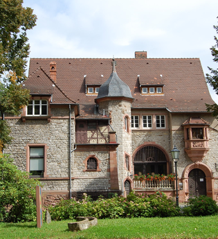 Menzer-Park und Villa Menzer | © Stadt Neckargemünd