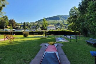 Minigolfplatz Untersteinbach, Pfedelbach | Hohenlohe | © Touristikgemeinschaft Hohenlohe e. V. | Gemeinde Pfedelbach