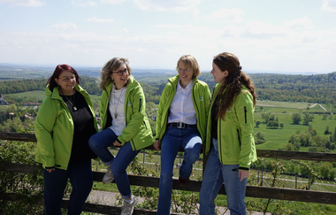 Team Neckar-Zaber-Tourismus am Michaelsberg | Aussicht | © Neckar-Zaber-Tourismus e.V.