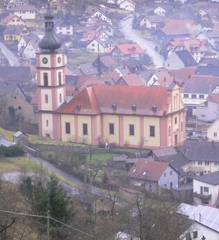 Pfarrkirche St. Georg in Reicholzheim | © Outdooractive Redaktion