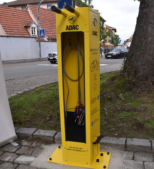 Radservice-Station Oftersheim | © Bürgermeisteramt Oftersheim