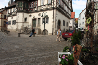 Rathaus Grünsfeld | © Peter Frischmuth / Tourismusverband "Liebliches Taubertal"