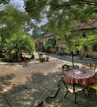 Raußmühle Eppingen, Innenhof, Stadt Eppingen | © Stadt Eppingen