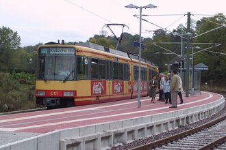 S-Bahn Haltestelle Kraichtal-Gochsheim (Baden) | © Land der 1000 Hügel - Kraichgau-Stromberg