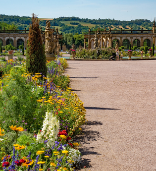 Schlossgarten mit Orangerie Weikersheim | © Liebliches Taubertal