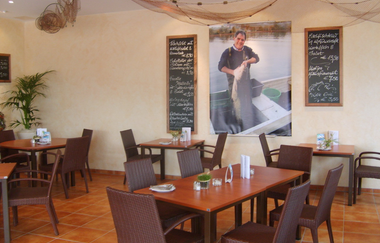 Gastraum | Seybolds Fischrestaurant | Lauffen am Neckar | © Neckar-Zaber-Tourismus e.V.