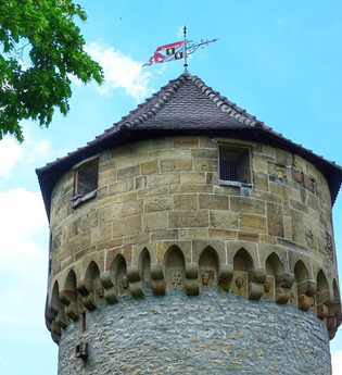 Simmelturm - Sehenswürdigkeit in Bretten | © Stadt Bretten