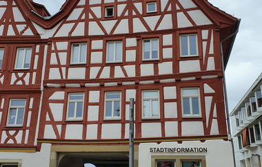 Stadtinformation am Marktplatz Eppingen | © Große Kreisstadt Eppingen