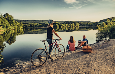 Ehmetsklinge Zaberfeld | Badesee & Ausflugsziel im Naturpark Stromberg-Heuchelberg | HeilbronnerLand | © Touristikgemeinschaft HeilbronnerLand e.V.