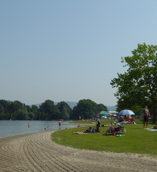 Strandbad Waidsee in Weinheim | © Beate Otto