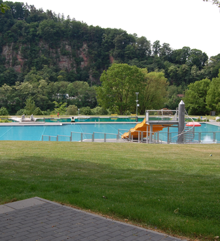 Terrassenfreibad Neckargemünd | © Stadt Neckargemünd