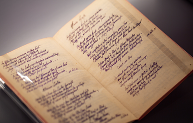 Theodor Heuss Museum | Handschrift Heuss | © Neckar-Zaber-Tourismus e.V.