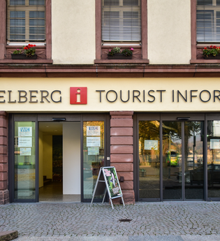 Tourist Information am Neckarmünzplatz Heidelberg