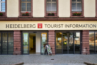 Tourist Information am Neckarmünzplatz Heidelberg