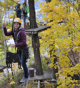 Waldkletterpark Weinsberg - 12 Routen vom Einsteiger bis Profi | HeilbronnerLand | © Waldkletterpark Weinsberg GmbH