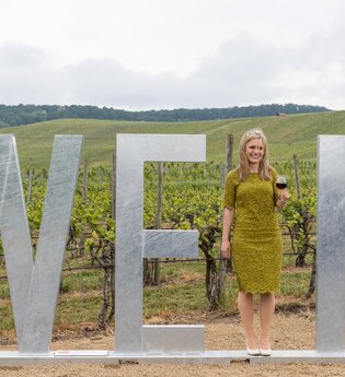 WEIN-Fotospot im Bühl | © Neckar Zaber Tourismus e.V.