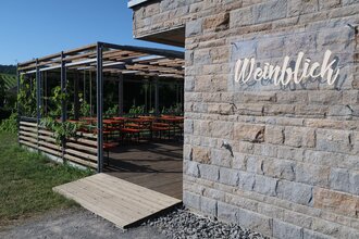 Weinblick - Eventlocation im Weinberg | Genossenschaftskellerei Heilbronn | HeilbronnerLand | © Genossenschaftskellerei Heilbronn