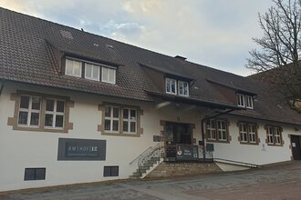 Gebäude der WG in der Amthofanlage
