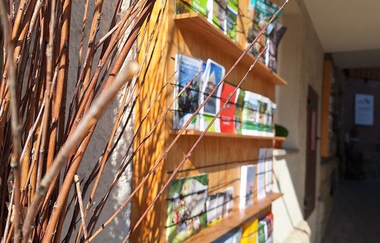 Hügelstation im Hof des WeingutsWeiberle | © Weingut Weiberle